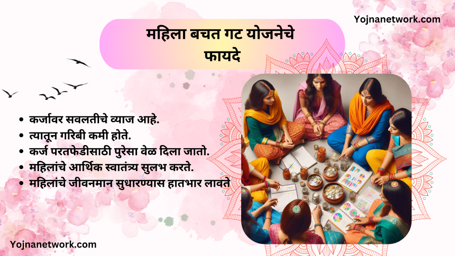 Benefits of Mahila bachat gat loan Yojana